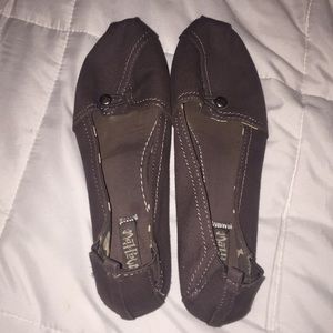 MadLove Canvas Brown Flats size 11